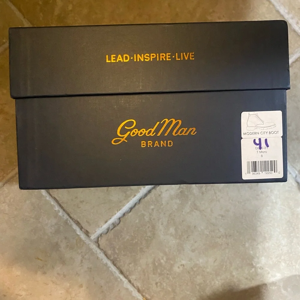 Good Man Brand leather upper